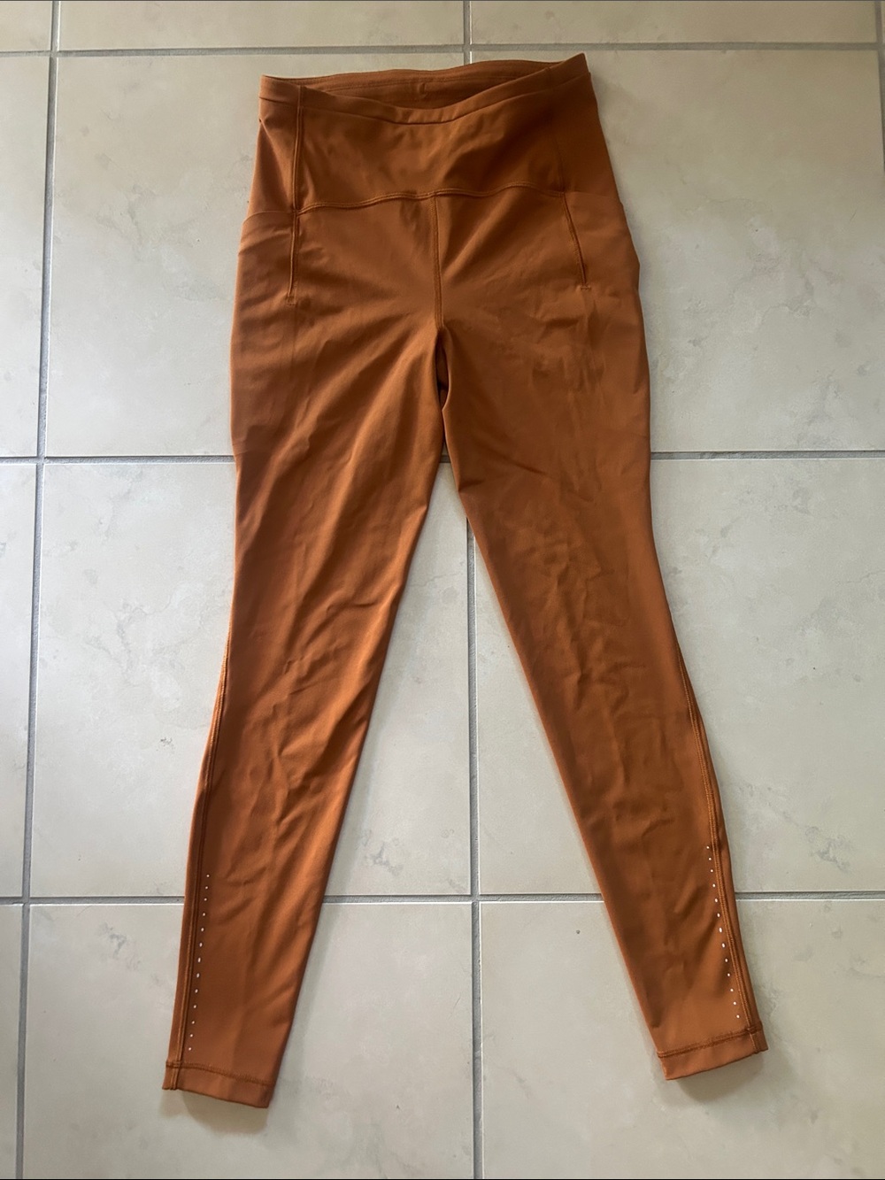 Lululemon Rust Orange High-Rise Leggings size 6